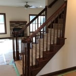 Stair raling project