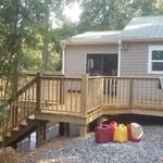 lake deck renovation
