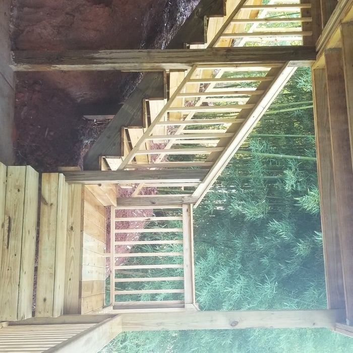 lake deck renovation
