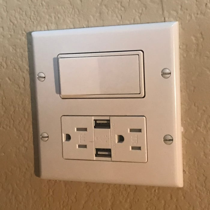 Switches and USB Port