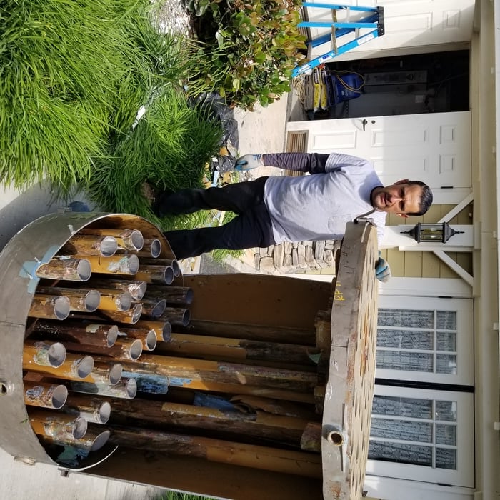 Demo of boiler
