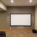 Screen & Front Speakers
