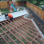 Deck in progress