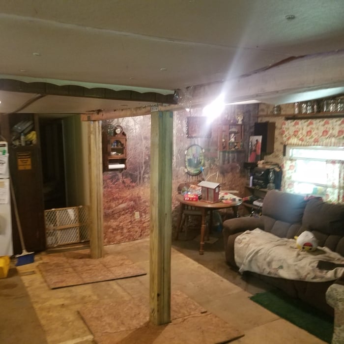 New Columns and Header Installed