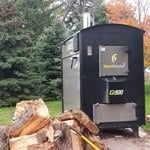 Wood Fired Boiler installed on Large Residence