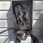 Damaged underground meter socket repair