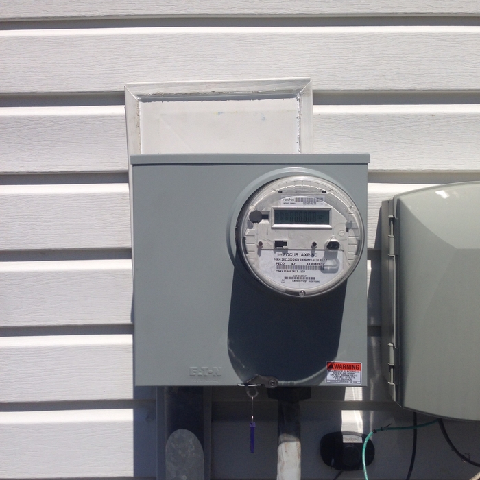 New meter socket