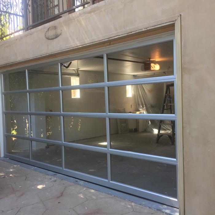 Aluminum and Clear Glass
