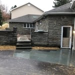 Bluestone patio