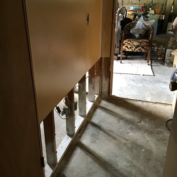 2 foot flood cut