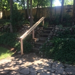 Backyard Handrail