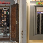 Panel upgrade for single family house