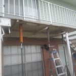 During stair removal 1