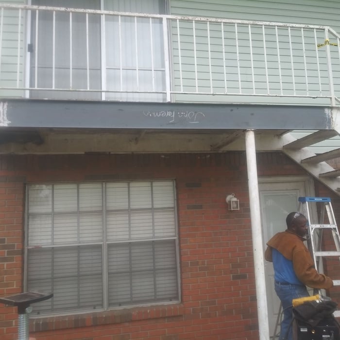 During Stair modification 2