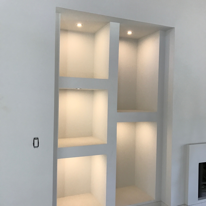 Created a display cabinet
