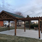pavilion with pergola