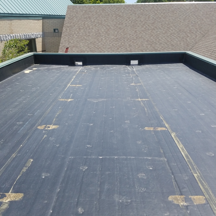 EPDM flat roof