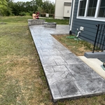 Stamped Patio