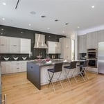 custom kitchen - after our staging service