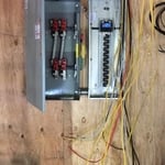 Transfer switch and main panel