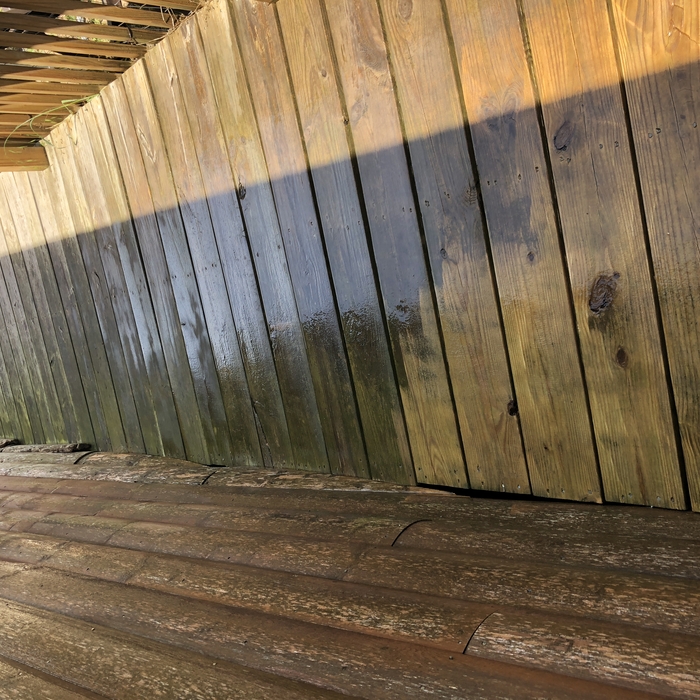 wood deck