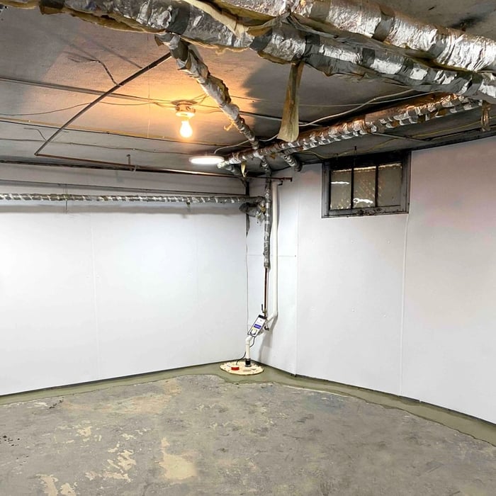 Basement Waterproofing and Wall Finishing After