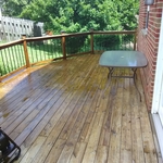 Prepping for stain