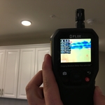 IR moisture mapping of water loss