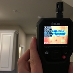 IR moisture mapping of water loss