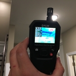 IR moisture mapping of water loss