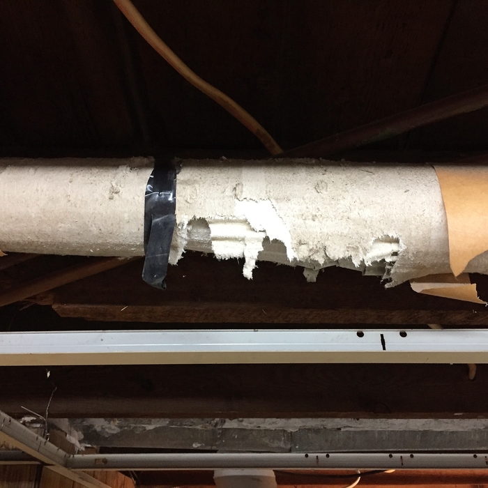 Asbestos Pipe Insulation