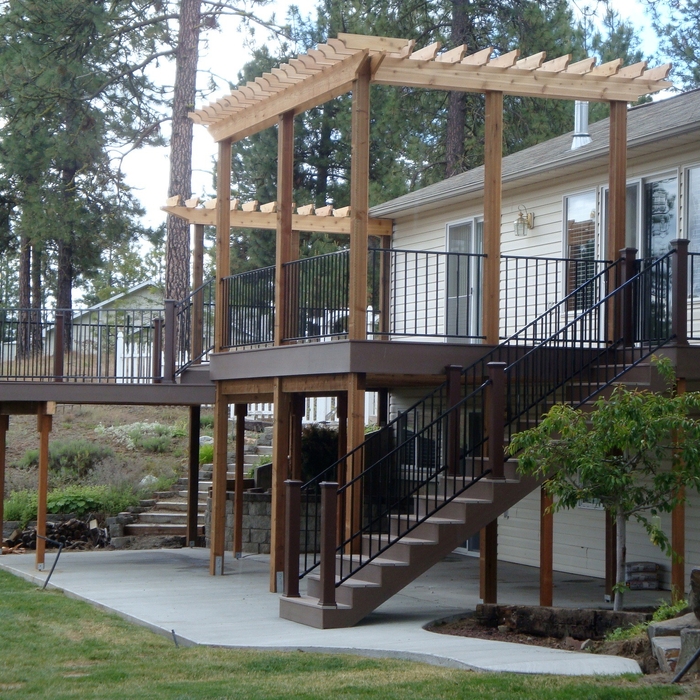 deck, Pergola