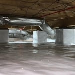 WhiteCap Vapor Barrier--sleek and bright!