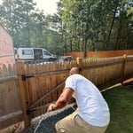 Fence painting