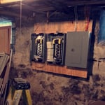 Three 100 amp panels
