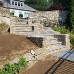 Stone steps
