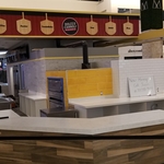 Counter top mitered edge