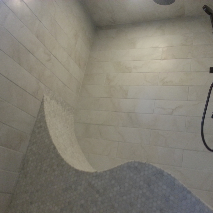With the finishes installed