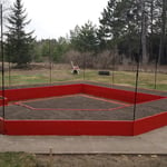 20'x20' raised garden bed