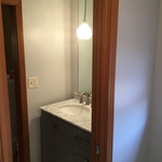 double vanity/flooring/painting