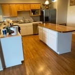 Kitchen cabinets