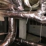 New Wrapped Metal Duct