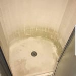 What the shower look like when I got there