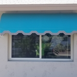 Applique valance on convex