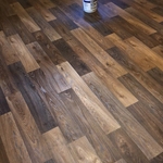 New floor before new trim
