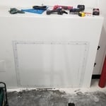 Custom HVAC access door