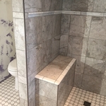 Shower bench