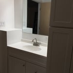Lavatory sink & cabinets