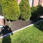 Front right side of the house