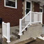 Front railing after